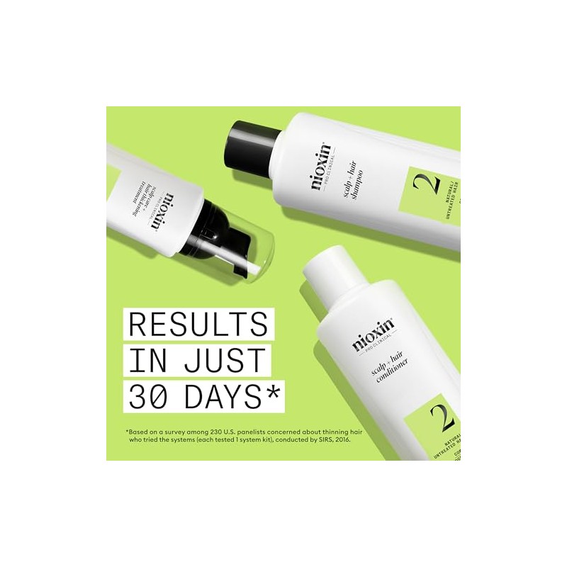 Nioxin Kit de sistema de cuidado, kit de cuidado del