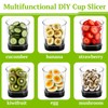 Hendiy Strawberry Slicer with Stainless Blades | Egg & Fruit
