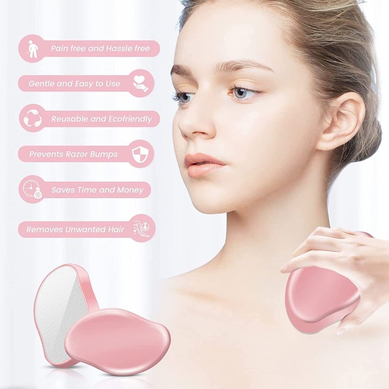 Crystal Remover Painless Exfoliation Removal (Rose Pink)