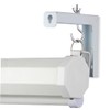 Operitacx 1set Adjustable Wall Mount Projector Screen Bracket Hooks Heavy