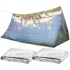 Semptec Urban Survival Technology Universal Tent: Set of 2 Emergency