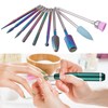 Bestgle 75pcs Sanding Band 80# 120# 180# Nail Machine Bit