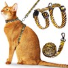 WaggyTech Cat Harness and Leash Escape Proof, Adjustable Soft Kitten