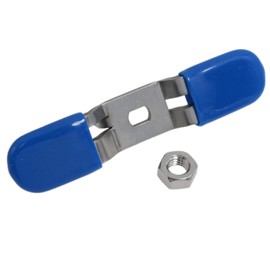 yukata Blue Stainless Steel Ball Valve Handle RK34-BVHD 3/4" Outside Faucet Handle(6 x 8 mm) for Outdoor Faucet Replacement Service Hose Nozzle 2Set