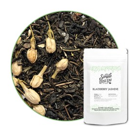 Simple Loose Leaf - Blackberry Jasmine - Premium Loose Leaf Green Tea - High Caffeine - Fun and Herbaceous (1 Ounce)