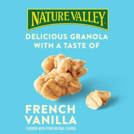 Nature Valley Protein Granola, French Vanilla Granola, Resealable Snack Pouch, 11 oz