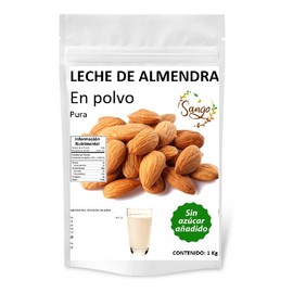 1 Kg de Leche de Almendra en Polvo Vegana y Sin Azúcar