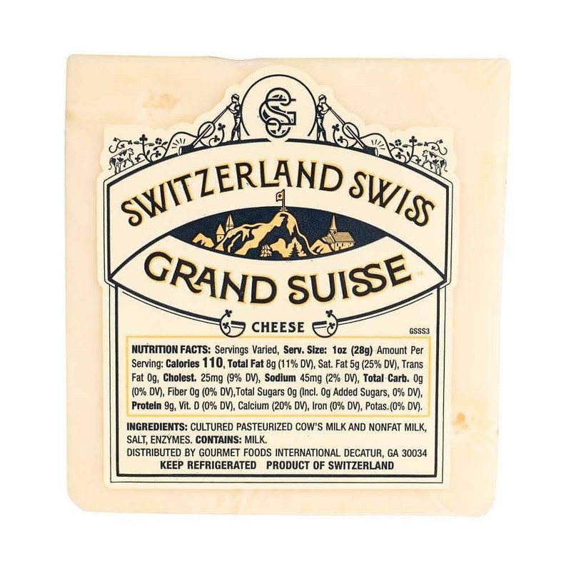 Grand Suisse Switzerland Swiss Cuts, 8 oz, 12 Pack