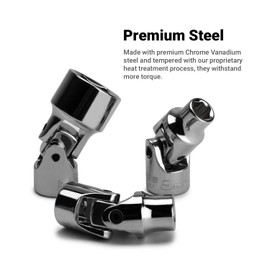 Capri Tools 13 mm Universal Socket, 1/4-Inch Drive, 6-Point, Metric