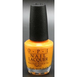 OPI O.P.I. opi Nail Lacquer # NL F90 No Tan Lines  (Orange Cream) Free S&H