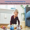 Crawling Music Toy for Toddles Kids, Animal Duck Chicken Penguin