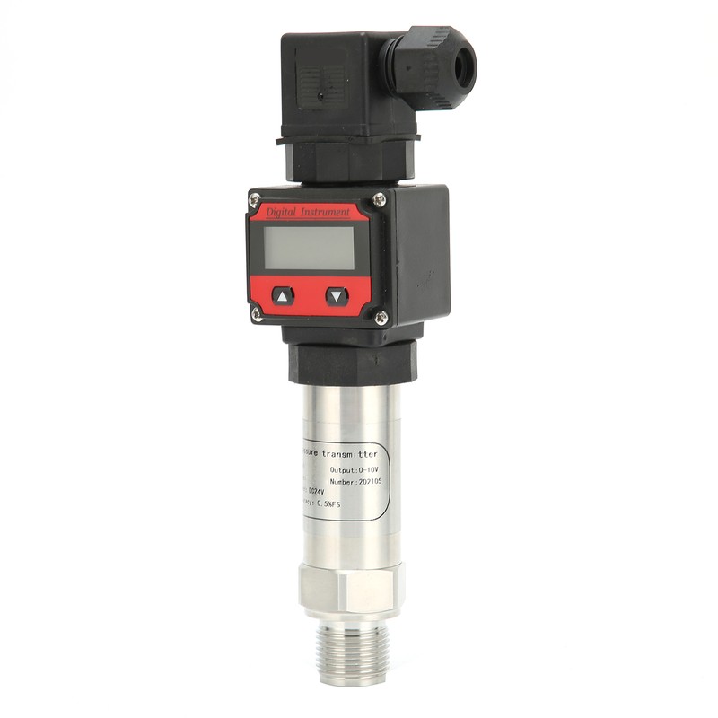 Pressure Sensor Aluminum Alloy Air Water Sender Digital Display LCD