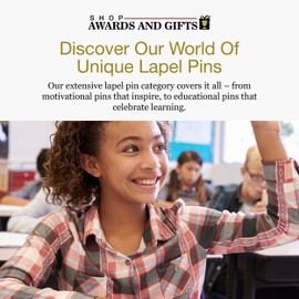 SHOP AWARDS AND GIFTS Music Choir Treble Clef Lapel Pins for Students Appreciation Reward School Teacher, Bulk Pack of 12, Poly Bagged, 5/8 Inch