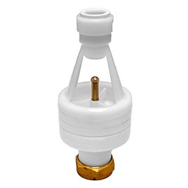 Hotun Dry Trap Tundish SF White Pushfit - 15mm x 22mm