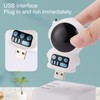 Air Purifier White Spaceman Shape Air Purification Negative Ion Purifier