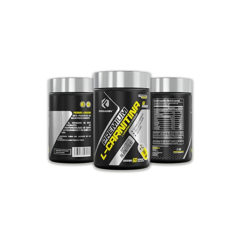 Forzagen | Premium L-Carnitina | 240 mg de L-Carnitina |