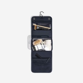 Stackers Navy Blue Small Hanging Washbag