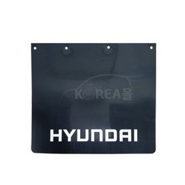 현대 글씨 프린팅 흙받이 고무 1개/520mmX484mm/HYUNDAI/돌튐방지/머드가드고무 Hyundai Printed Writing Rubber Mud Flap 1pc/520mmX484mm/Anti-Splash/Mud Guard Rubber