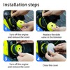KJLEEN 4 Pcs AC80RL3 Strimmer Spool Strimmer Trimmer Spool Replacement