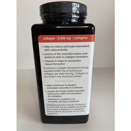 [Japanese Sports Supplements] youtheory Collagen Advanced Formula 390 tablets Japanese package