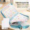 Sticker Notebook, A5, 6 Holes, Binder, Removable, Zipper, Refill, Large,