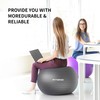 FITMIND_ Extra Thick Exercise Ball Yoga Ball 22in/26in/30in for Workout