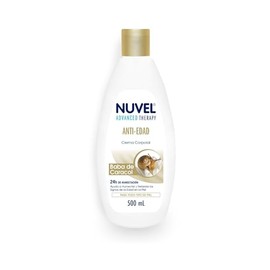 Nuvel Crema Corporal Antiedad con Baba de Caracol 500 ML  Crema Líquida Humectante y Regeneradora  Para Firmeza y Elasticidad de la Piel              