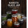 KAMOTA Mason Jars, 8 oz Glass Jars With Regular Lids