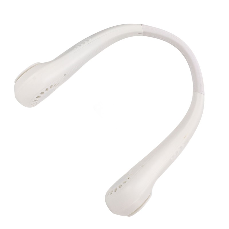 Portable Neck Fan Leafless Hands Free Quiet Lightweight USB Charging