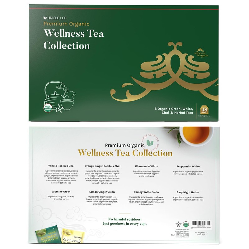 Uncle Lee’s Organic Tea Variety Gift Set – Wellness Collection