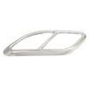 2PCS Quad Exhaust Tip Cover Tail Throat Decoration Replacement for