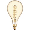 GE Vintage Style LED Light Bulb, 40 Watt, Amber Finish,