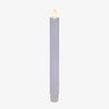 Luminara Flameless Candle Taper (1" x 9.5") Melted Top Real