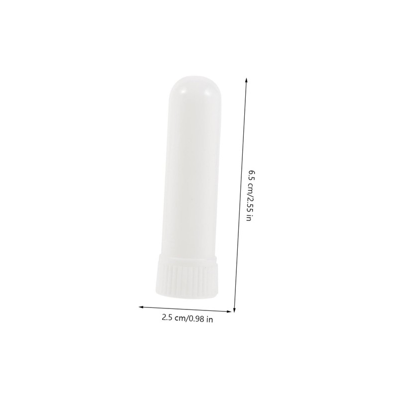 KOMBIUDA 12 Pack Nasal Sticks Blank Tube for Essential Oils