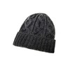 Aran Woollen Mills Diamond Cable Knit Hat (Gray), One Size
