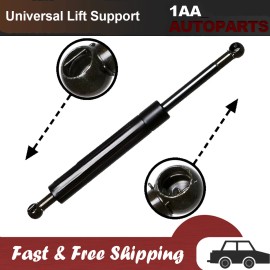 Unbranded 1x Lift Supports Gas Toolbox Struts 26.32" Extended 13mm ends 4567 Force 85 Lbs