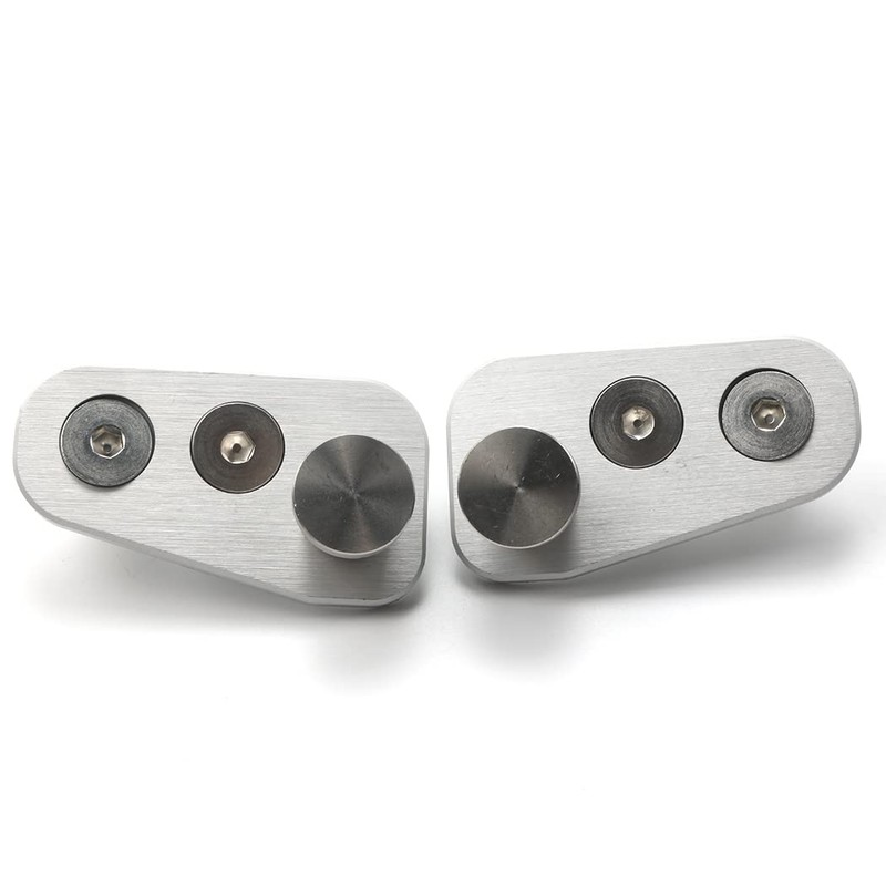 Pair Aluminium Door Striker Door Pin Adapter for Jeep CJ7