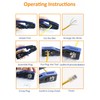 RJ45 Crimp Tool, Pass Through Ethernet Crimping Tool for Cat5,