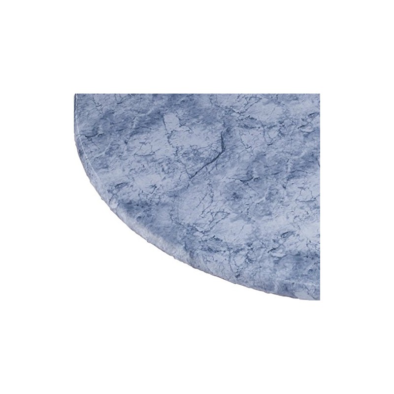 Marbled Vinyl Elasticized Table Cover