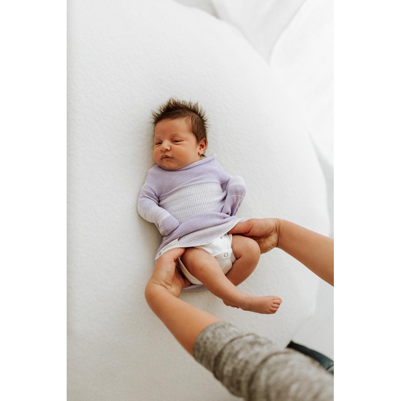 Swaddelini Large Swaddle Sleep Sack (Lavender)