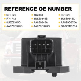 Fuel Pump Relay Module Replacement for Ford E150 E250 E350 E450 Edge Escape Expedition F150 F250 F350 F450 F53 F550 Flex Transit Fusion Taurus Replacement for Lincoln MKS MKT MKX MKZ 601-225 1R2383