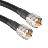 sourcing map RG213 Coaxial Cable UHF Plug PL-259 to UHF