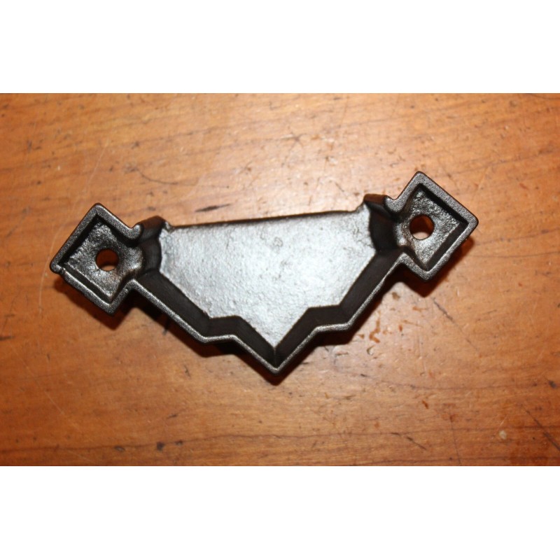 Restored Ornate Antique Victorian Cast Iron Bin Apothecary Cupboard Pull