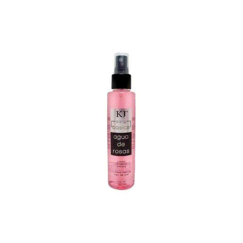 Agua de Rosas KJ Tónico Facial 135ml Hipoalergénico Sin Parabenos