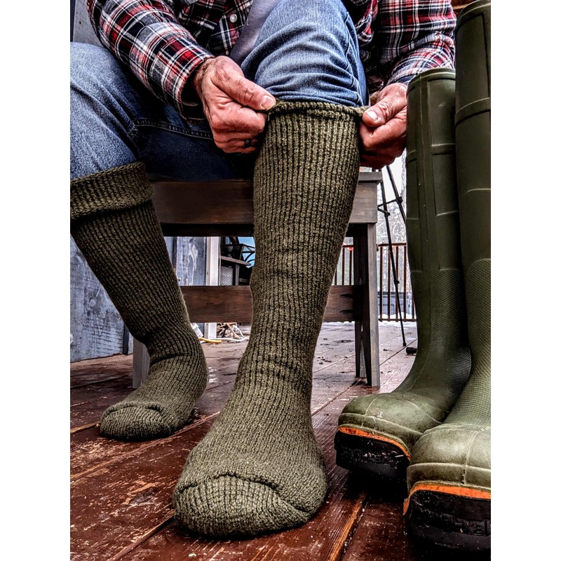 J.B. Field's -50 Below Icelandic Wool Socks for Extreme Cold