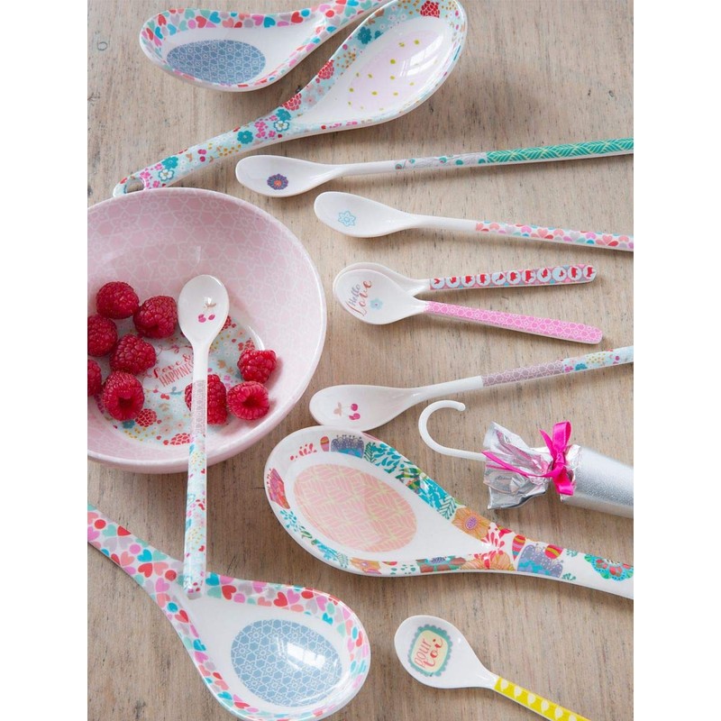 Overbeck and Friends - Melamine Spoon Lilly Rose Long