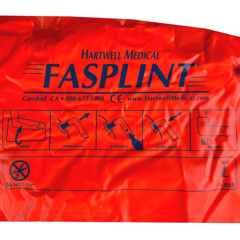 Hartwell Medical FASPLINT® Vacuum Splint - First Aid Universal Tactical