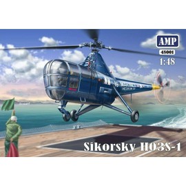 AMP 48-001 - 1/48 - Sikorsky HO3S-1 Marines Hedron-33 Plastic Model kit