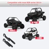 Teurroie Adjustable Easy Door Latches Booster Vent Extender for UTV