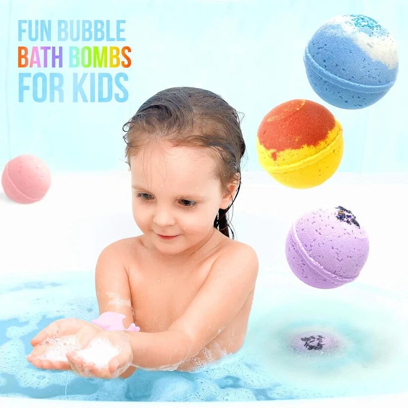 Relaxcation 3 Bath Bombs for Kids with Surprise ZOOTOPIA Toys